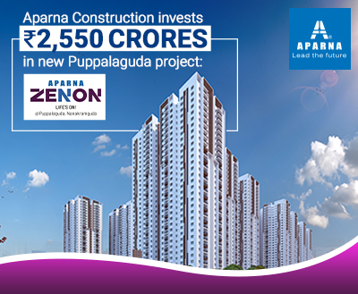 Aparna Zenon: A new project by Aparna Constructions in Puppalaguda, backed with an investment of â‚¹2,550 Cr.